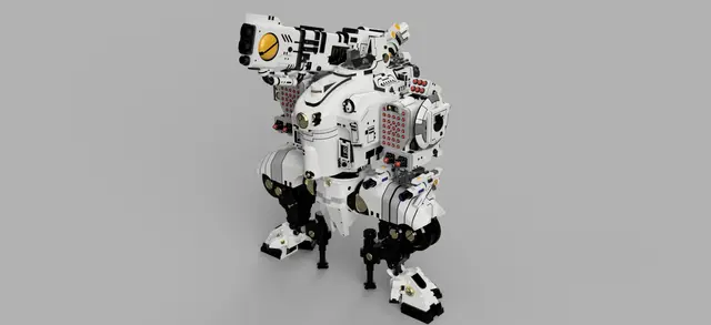 2PI KV128 Philosophical Warrior — modelo 3D