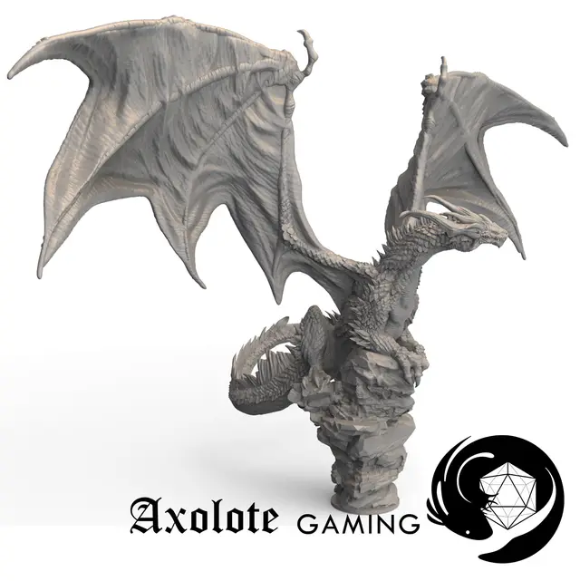 Elder Drake - Gloomhaven proxy — modelo 3D