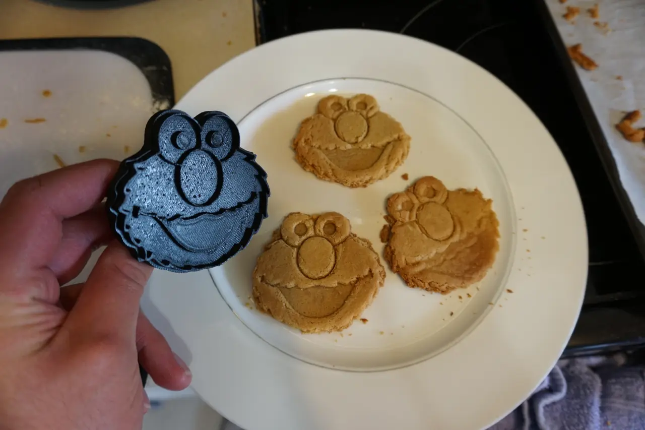 Elmo Cookie Cutter — modelo 3D