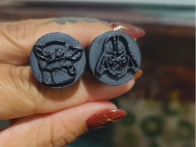 sello para brigadeiro star wars — modelo 3D