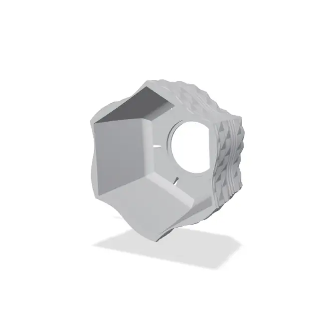 Diamond Ridge Planter.3mf — modelo 3D