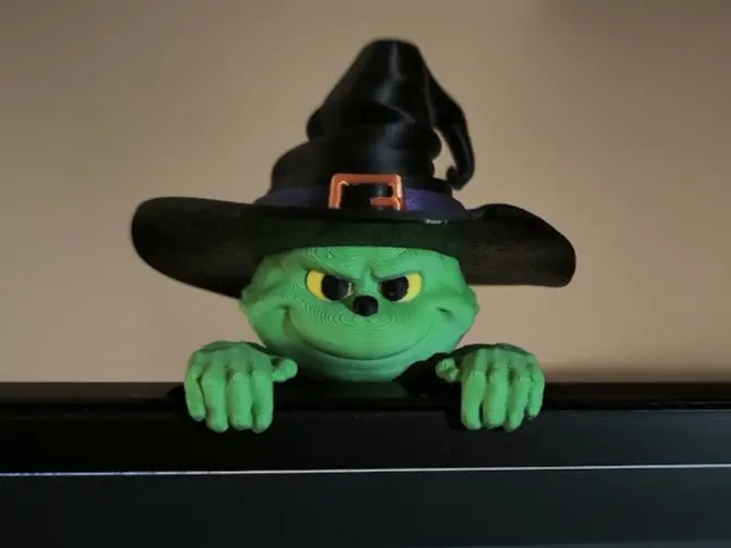 Monitor Grinch — modelo 3D