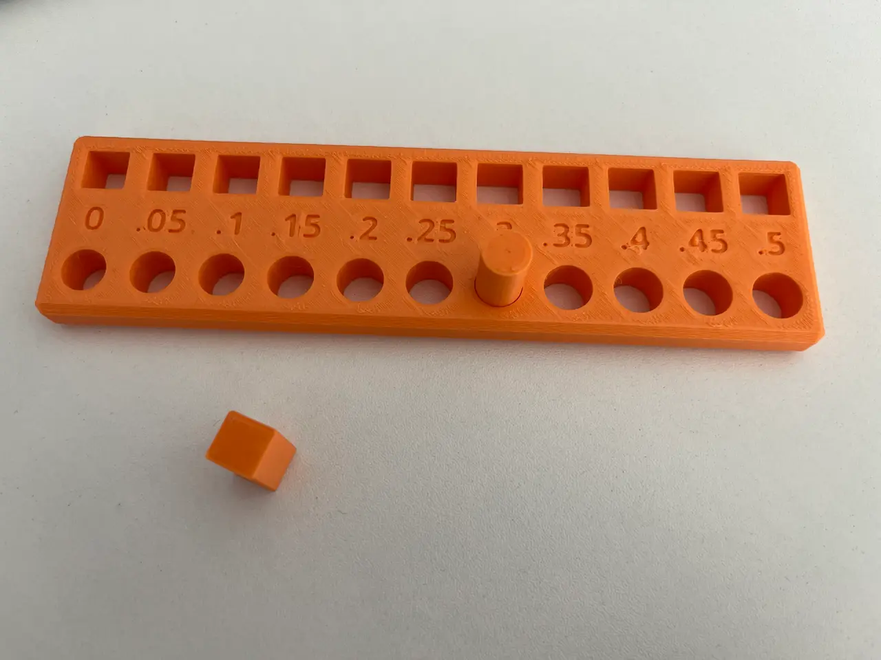 Tolerance Tester — modelo 3D