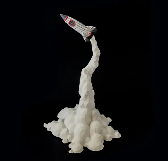 Rocket Smoke (for the Rocket Springo) — modelo 3D