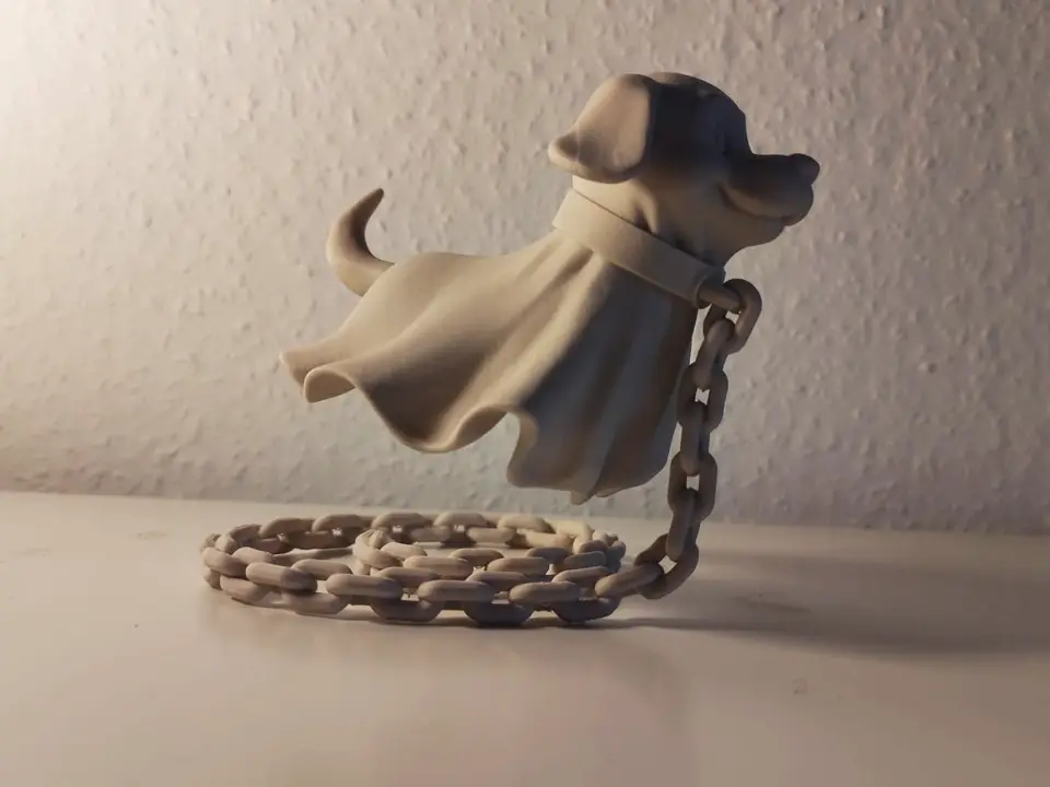 Floating Ghost Dog Illusion [V2 No Glue!] — modelo 3D