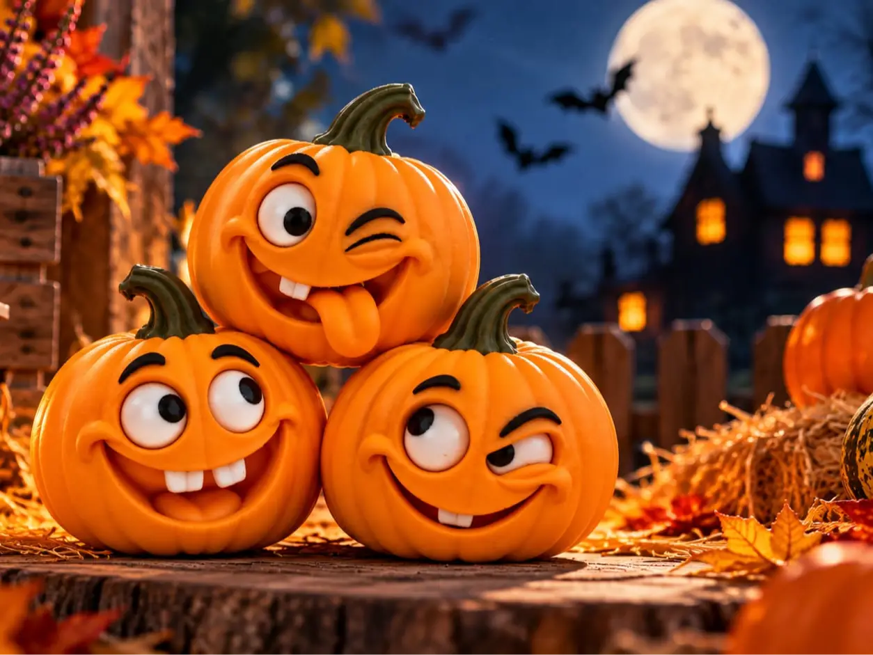 Halloween Kürbis — modelo 3D