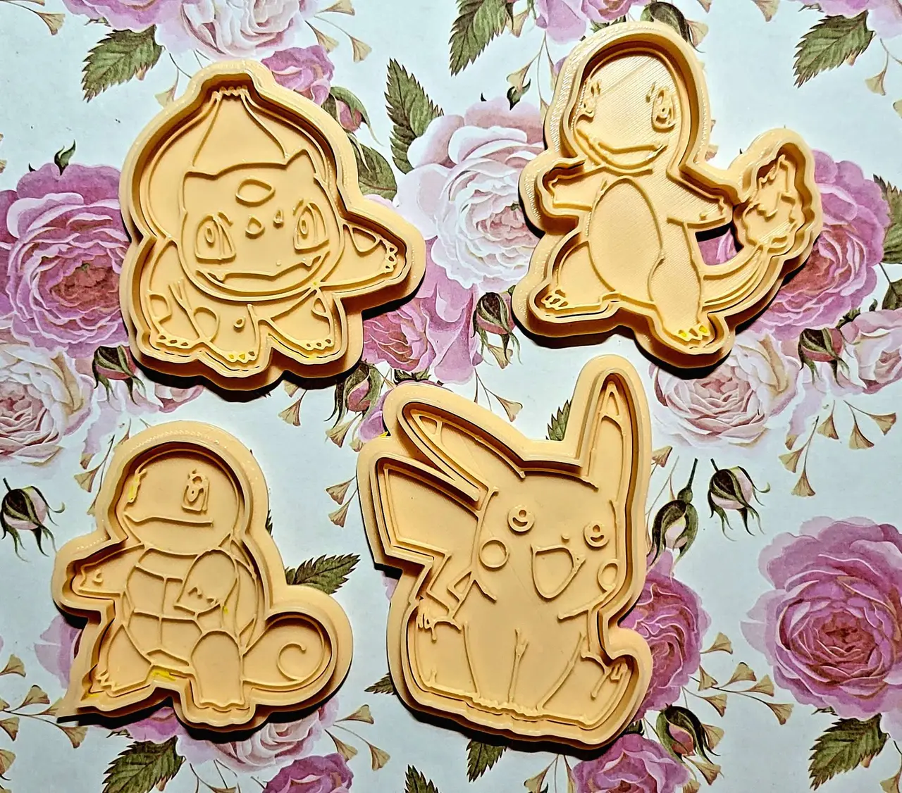 Pokemon Cookie cutter Set - PART 001 — modelo 3D