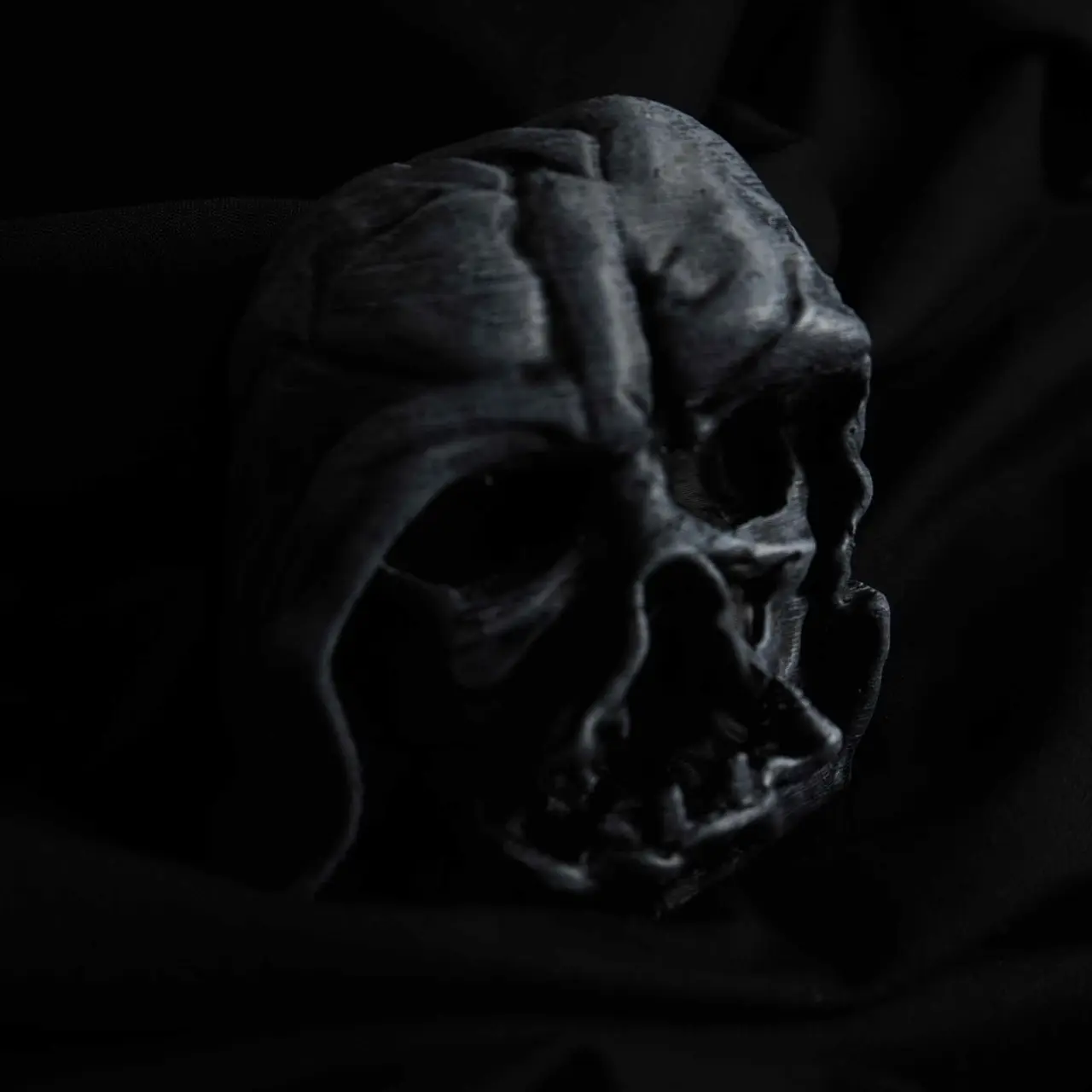 Melted Darth Vader mask from Star Wars Episode 7 — modelo 3D