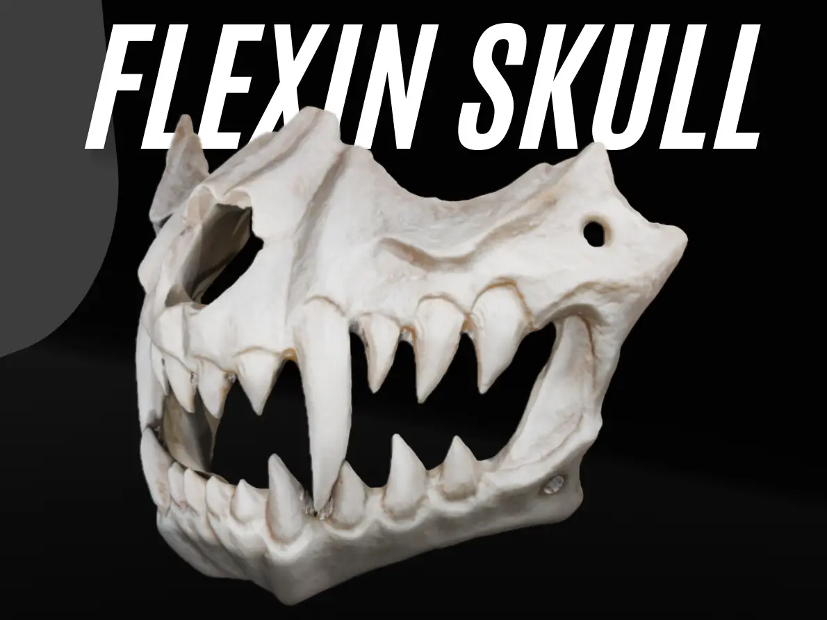 HALLOWEEN SKULL MASK — modelo 3D