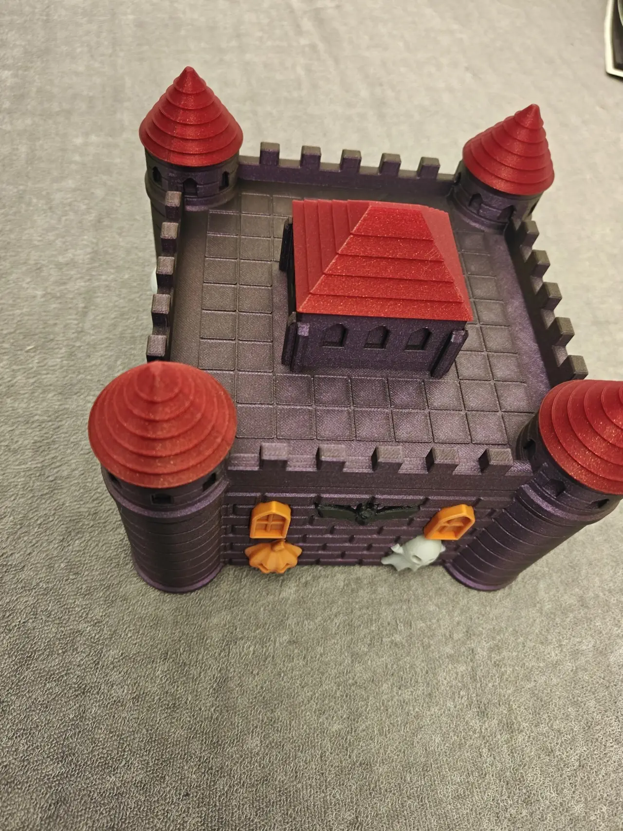 Haunted Castle Magnetic Storage Box — modelo 3D