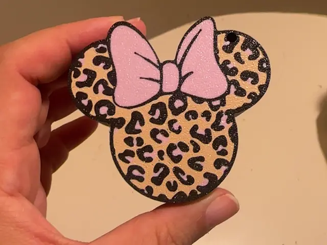 MINNIE MOUSE CHEETAH POCKETBAC — modelo 3D