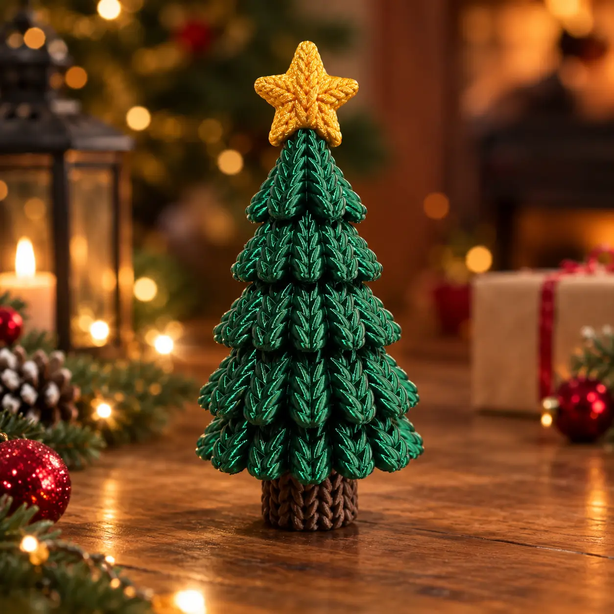 braided Christmas tree — modelo 3D