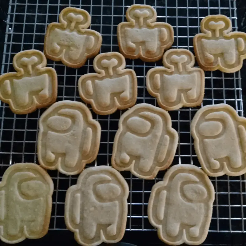 Among Us Cookie Cutter Set — modelo 3D