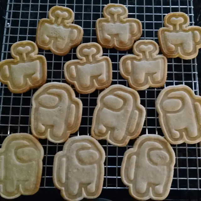 Among Us Cookie Cutter Set — modelo 3D