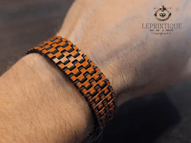 Designer Bracelet "Infinity Weave" — modelo 3D