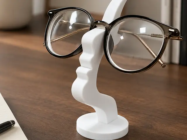 Art Face Glasses Stand — modelo 3D