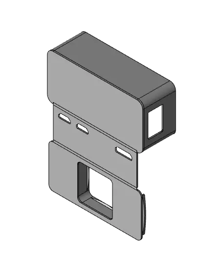 M!N!MAL 0 CH - Raspberry Pi Zero 2 / Banana Pi M2 Case / Housing / Sleeve with Heatsink & Cooling — modelo 3D