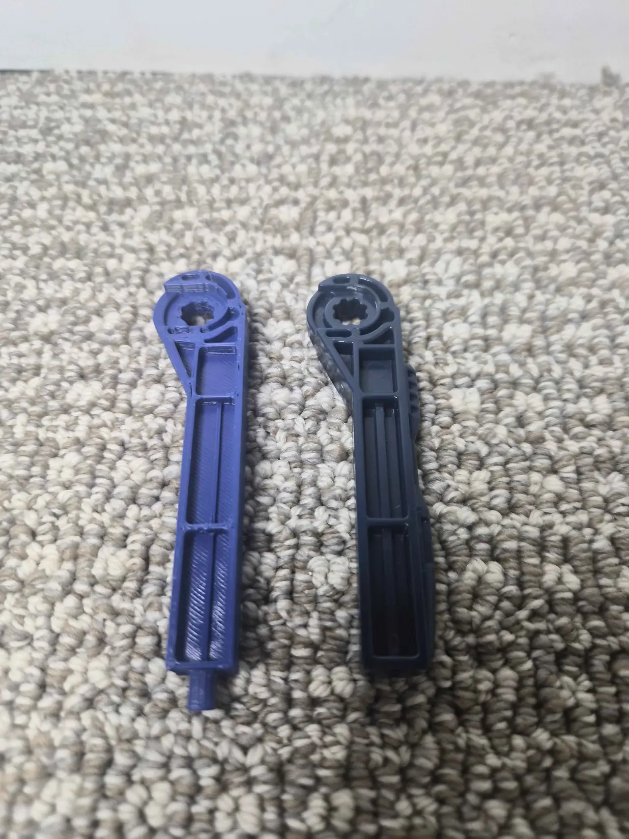 Replacement trailer hitch for g1 Powermaster OP/Ginrai — modelo 3D