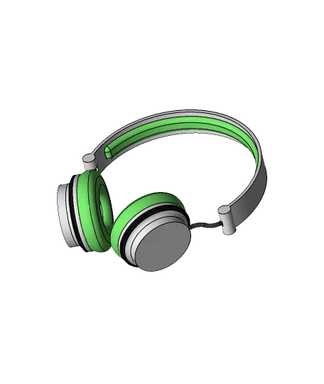 Boat Headphone — modelo 3D