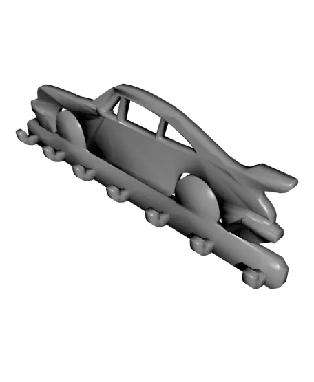 Porsche 911 Key Holder — modelo 3D