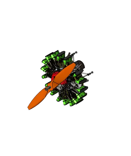 Aircraft Engine — modelo 3D