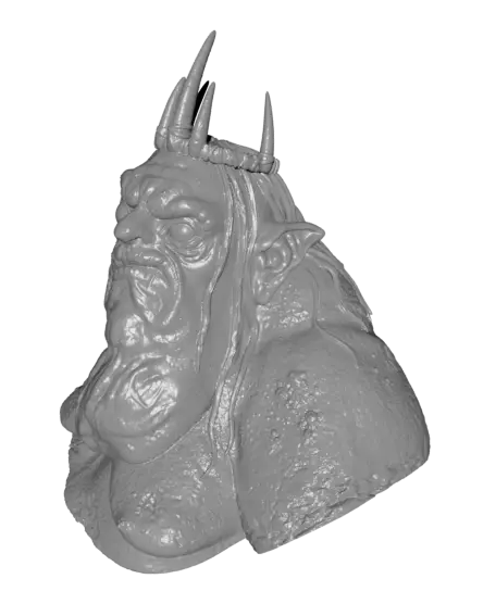 King Goblin bust (Pre-Supported) — modelo 3D
