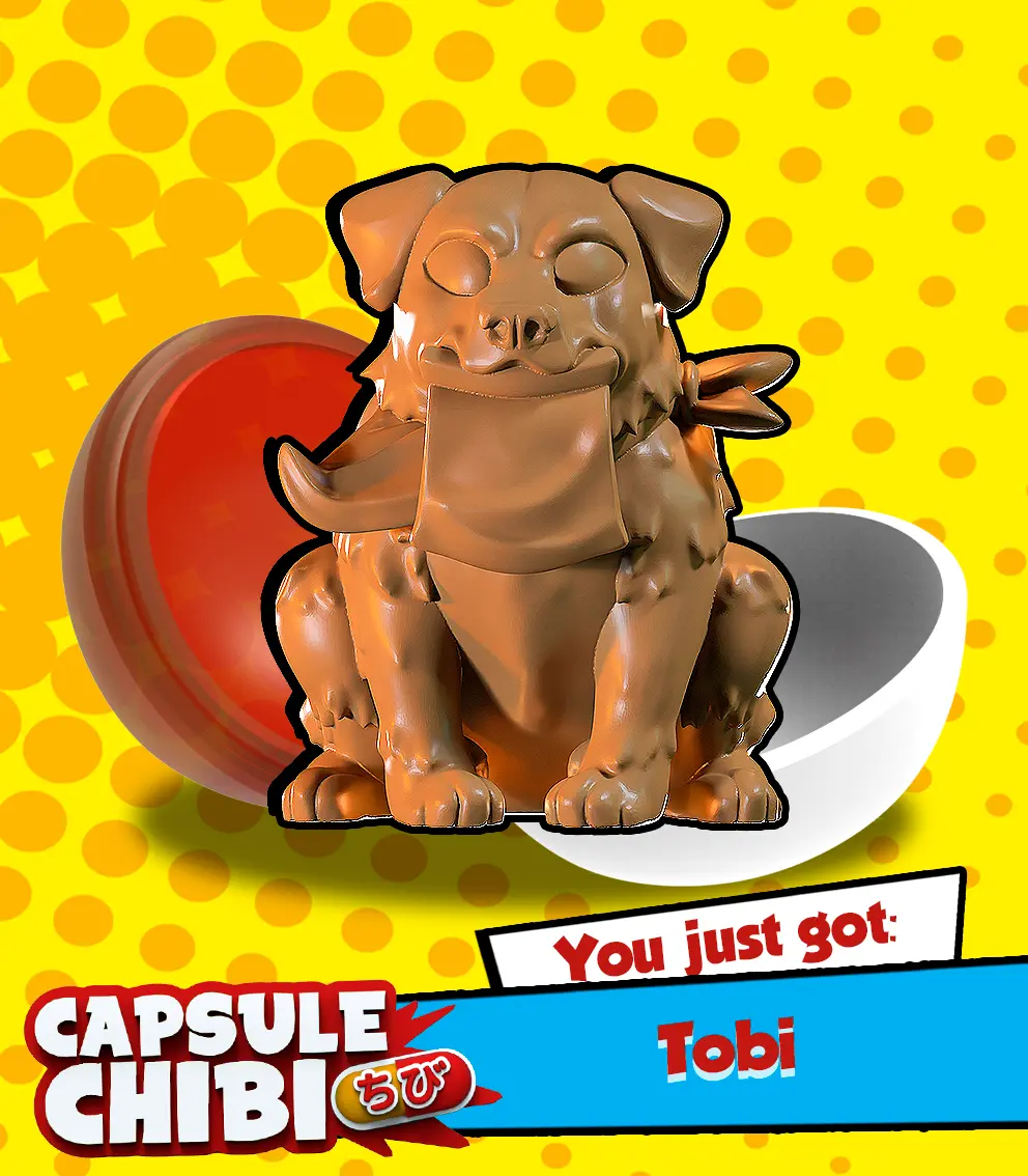 Tobi — modelo 3D