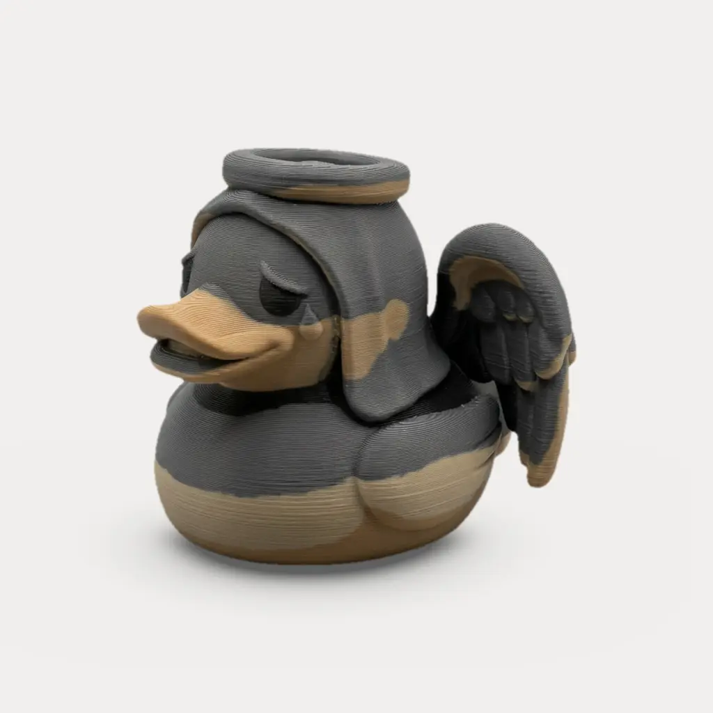 Mourning Angel Rubber Duck - Halloween Figurine — modelo 3D