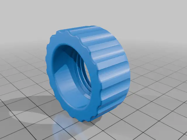Schaublin SV70 spindle protection nut — modelo 3D