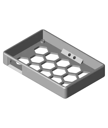 SW BTT Pi TFT50 Mount.stl — modelo 3D