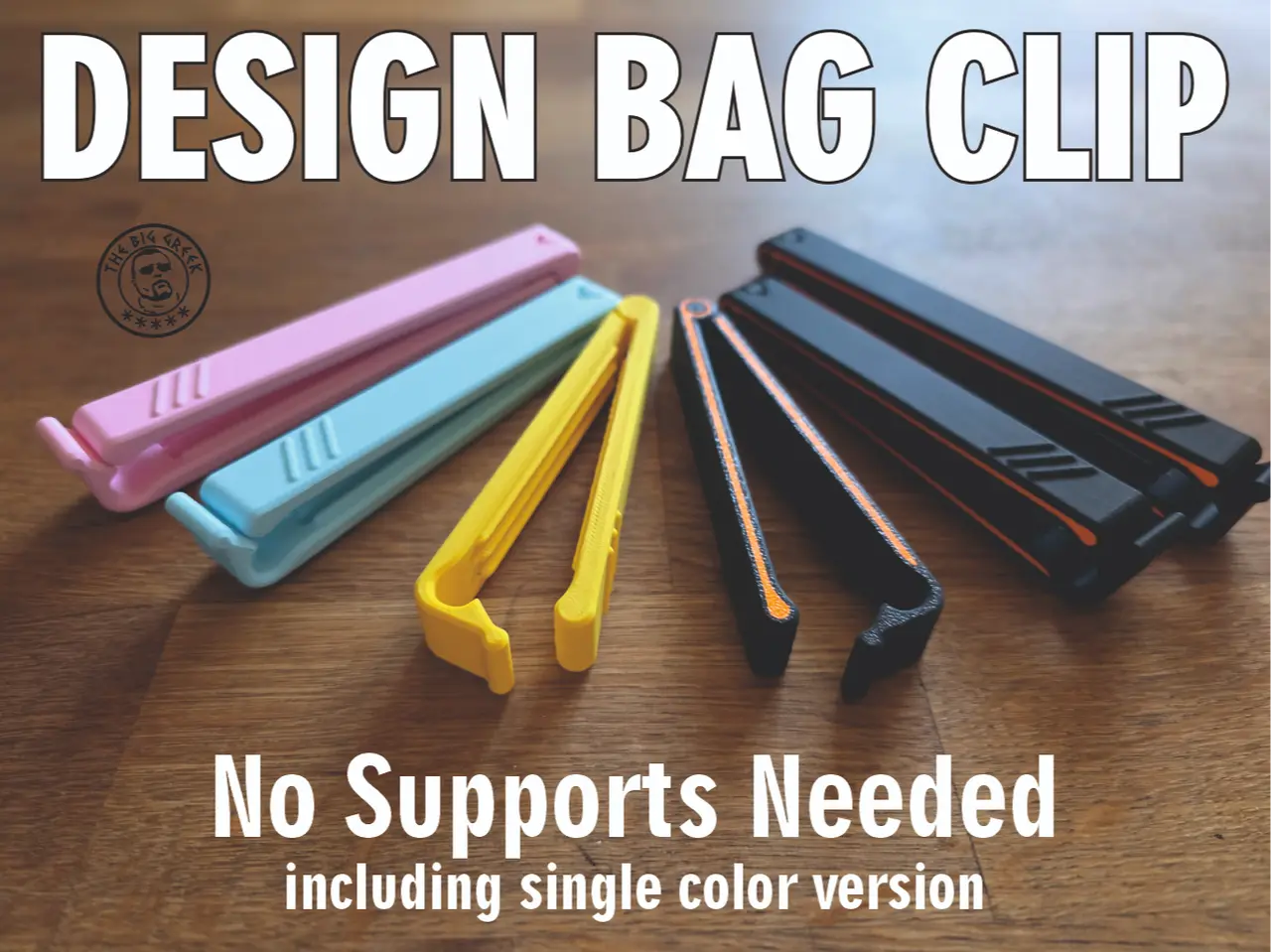 DESIGN BAG CLIP — modelo 3D