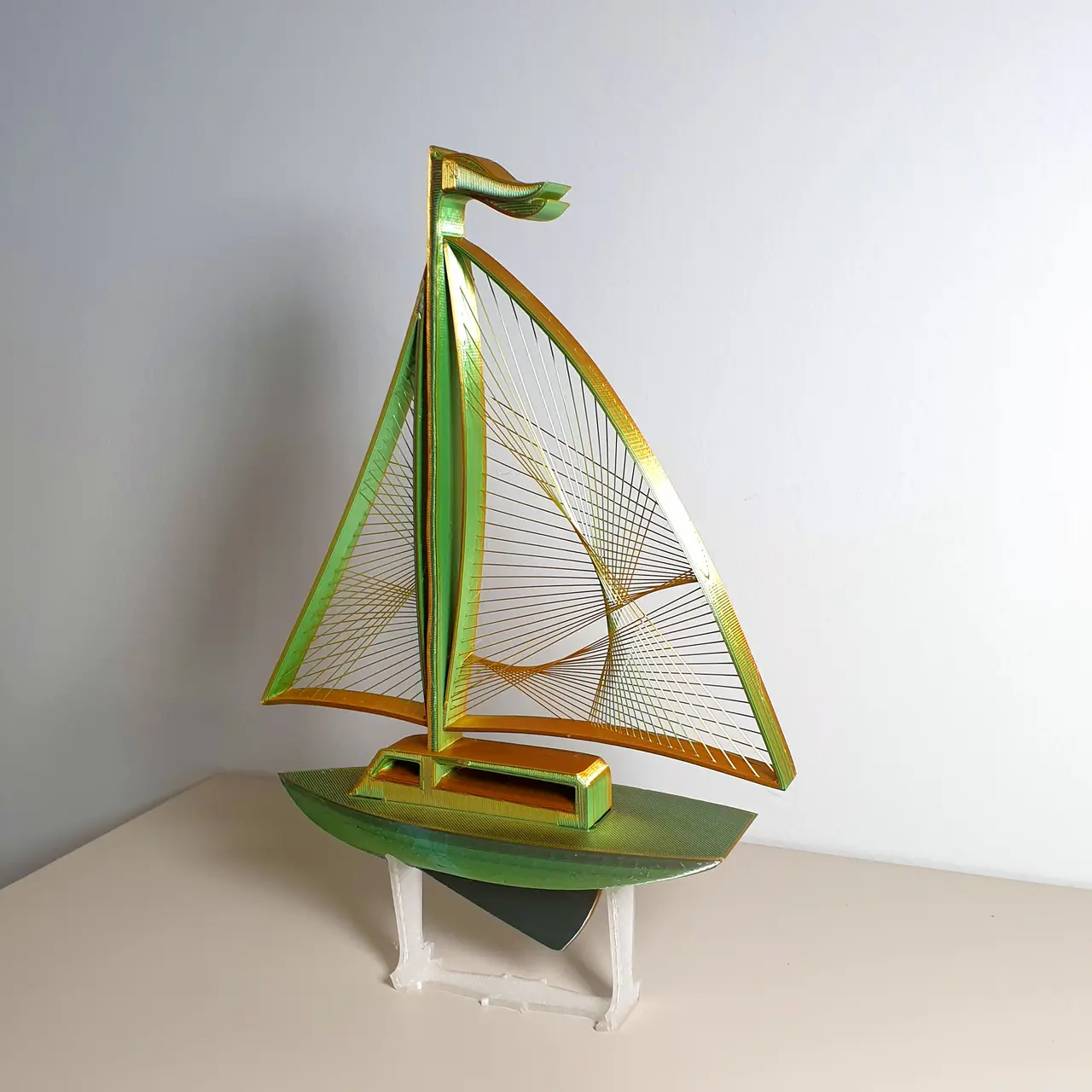 Sailboat — modelo 3D