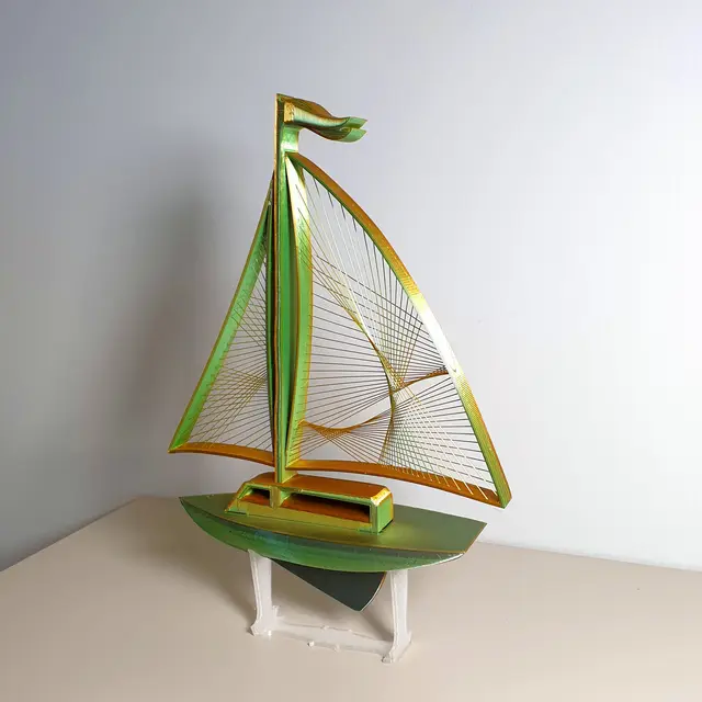 Sailboat — modelo 3D