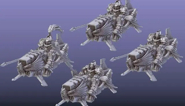 High Speed Janitor Squad and Supervisors — modelo 3D