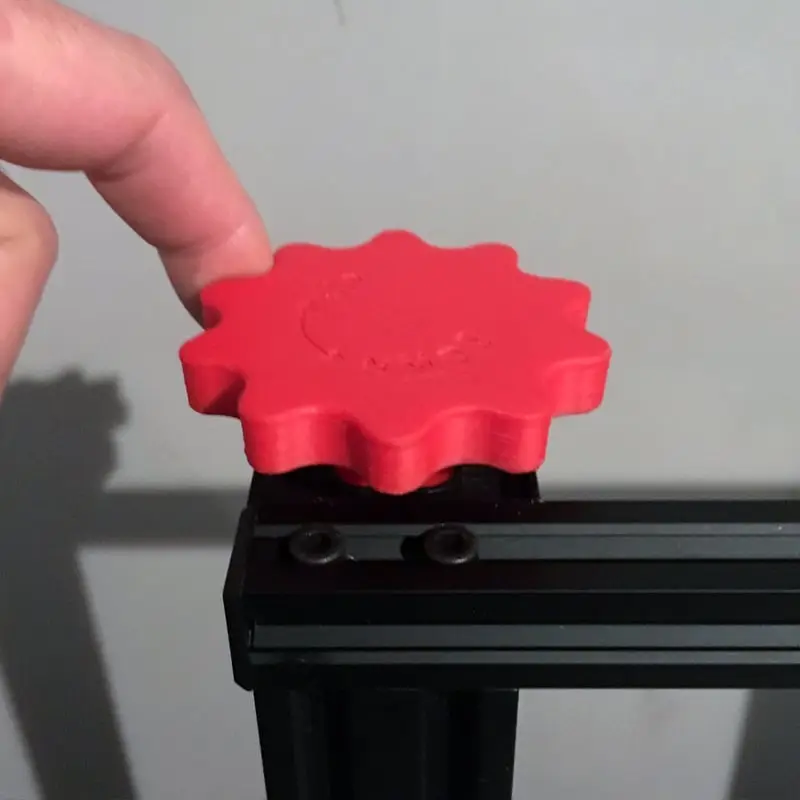 Ender 3 Z-Axis Manual Adjustment Knob (also CR-10 (mini), Hictop, Tevo Tornado) — modelo 3D