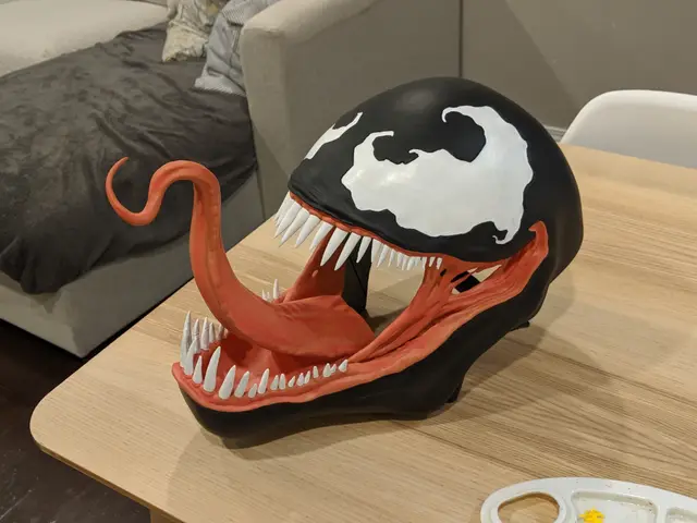 Venom Mask — modelo 3D