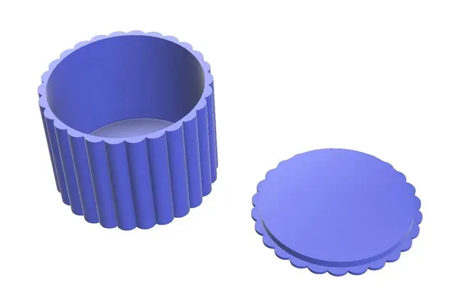Cylindrical Box — modelo 3D