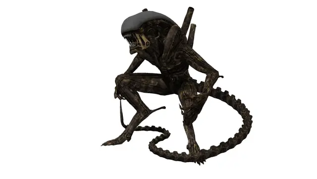 Xenomorph - Alien Warrior Drone — modelo 3D