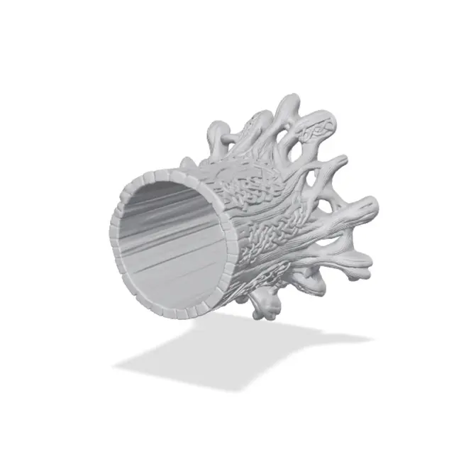 Yggdrasil's Roots pen holder — modelo 3D