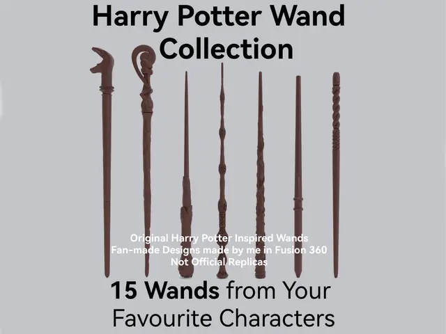 Harry Potter Wands — modelo 3D