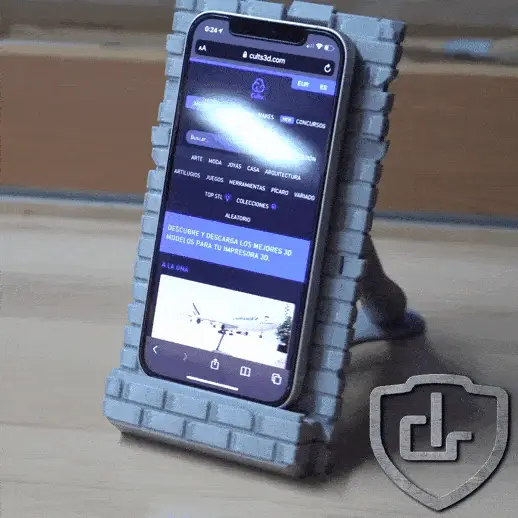 MOBILE PHONE HOLDER - STAND PHONE — modelo 3D