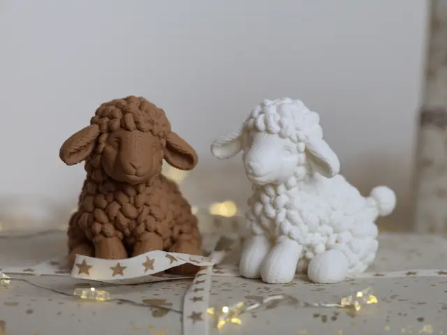 Knitted Sheep – Cute Christmas Sheep Decoration — modelo 3D