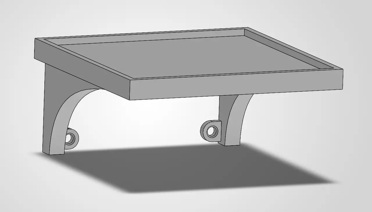 First Aid Box Wall Stand — modelo 3D