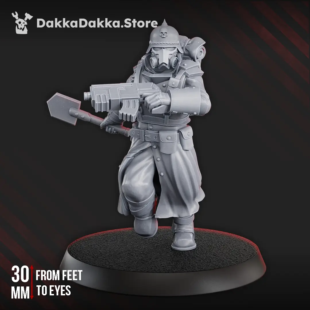 FREE STL: 2nd Death Division commander — modelo 3D