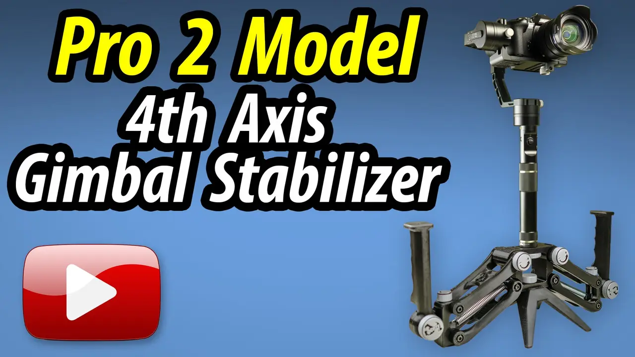 4th Axis Gimbal Stabilizer - Pro 2 Model — modelo 3D
