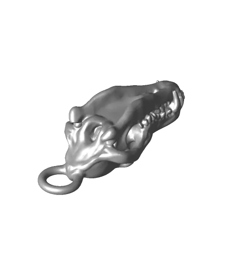 Wolf Skull - Jewellery — modelo 3D