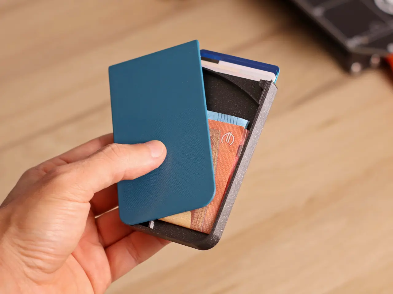 Maker Wallet - Fully 3D Printable — modelo 3D