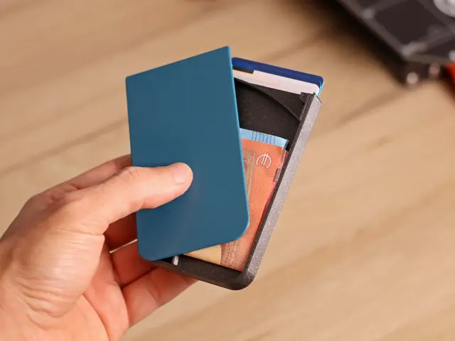 Maker Wallet - Fully 3D Printable — modelo 3D