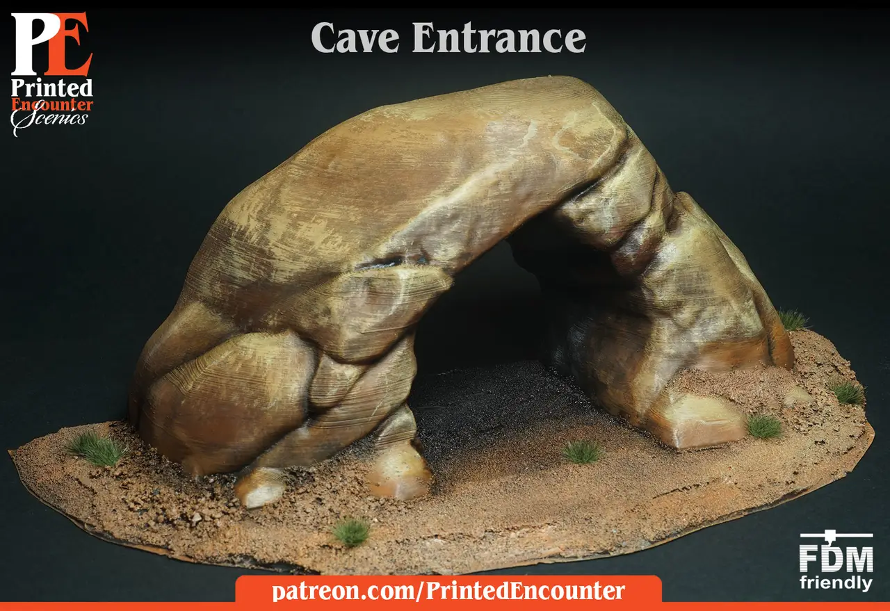 Cave Entrance — modelo 3D