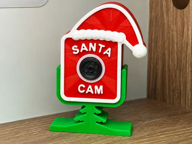 Santa Cam – Christmas Security Camera Decoration — modelo 3D